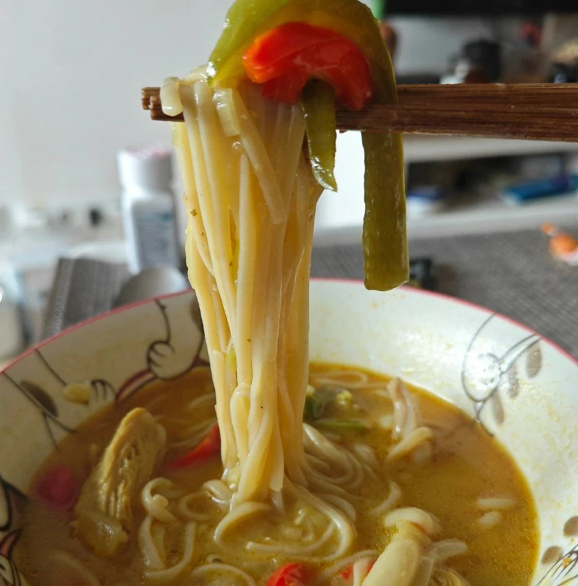 receta de ramen casero con Just Spices vida sana con shigo