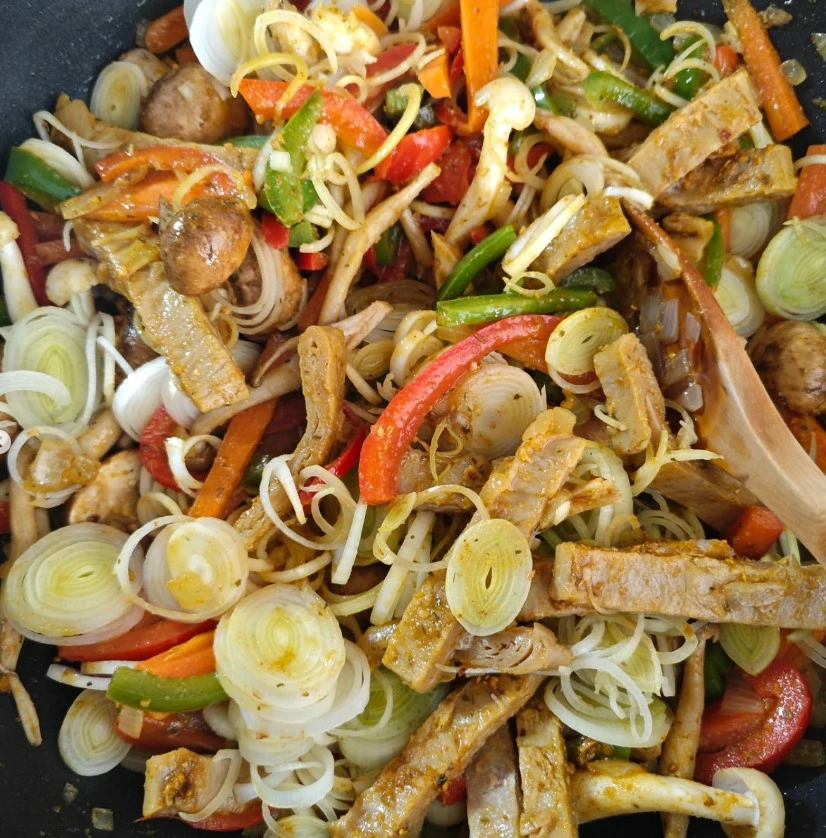 receta ramen casero con Just Spices vidasanaconsigo